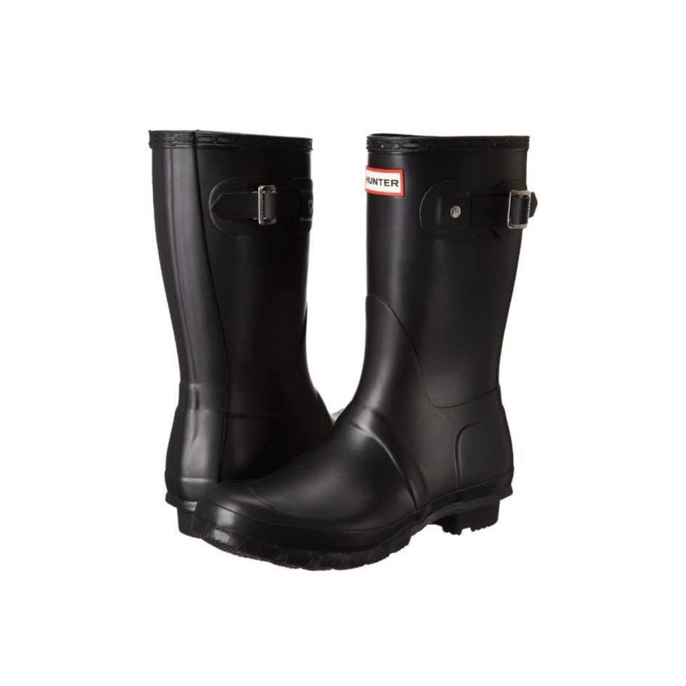 Womens original short Hunter rain boots.